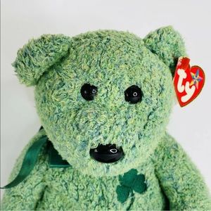 TY Beanie Buddies Collection “Shamrock” 2001 Collectible.
